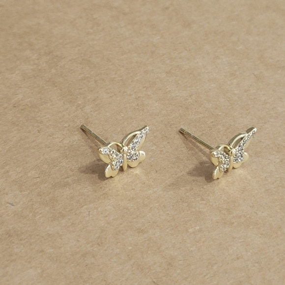 🦋Stainless Steel Butterfly Earrings🦋 - Picture 2 of 3